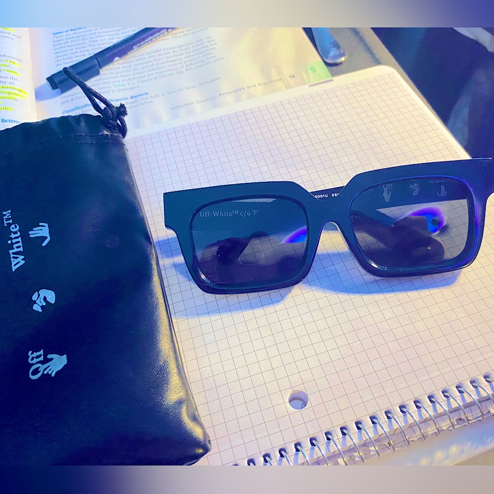 Men’s Virgil rectangle sunglasses